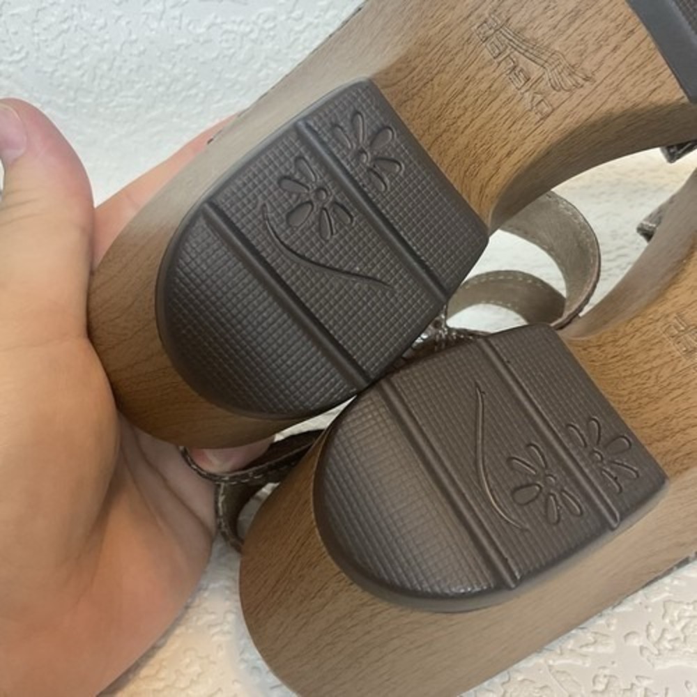 NWD Dansko Snakeskin Strappy Adjustable Platform Sandals Women 39/USA8.5-9 China - Picture 6 of 11